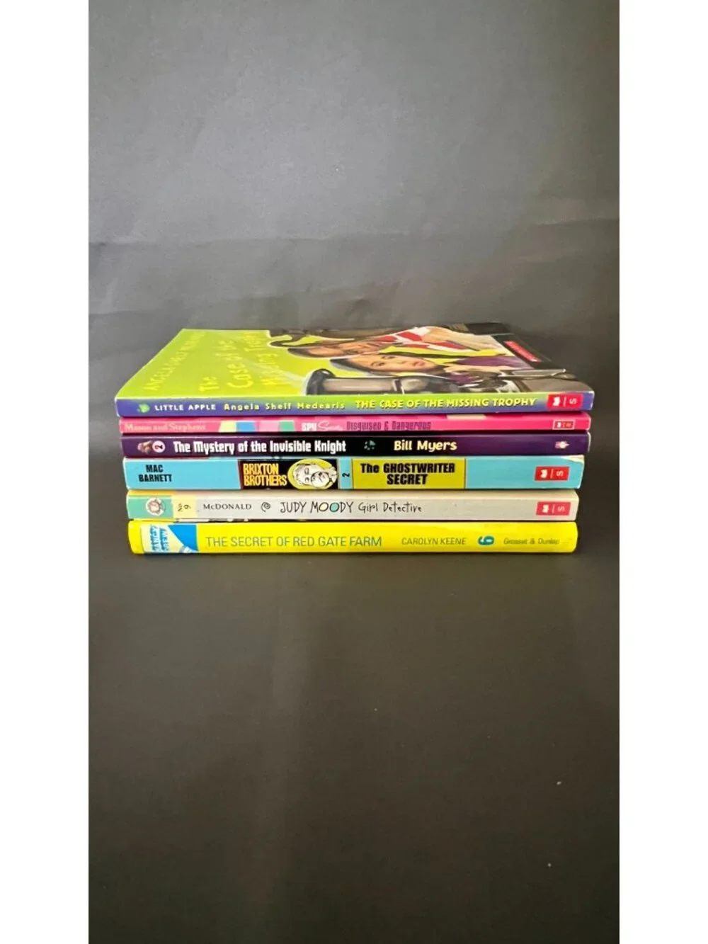6 Childrens Mystery Books Including Nancy Drew Judy Moody Bloodhounds Inc And Mo